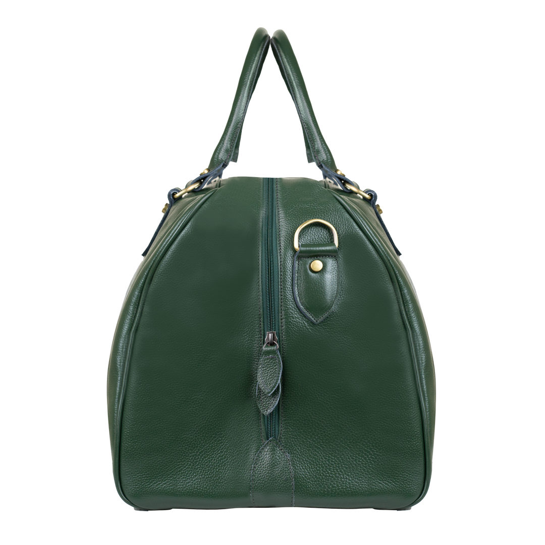 TheAristocrat: Sac de Voyage - Cuir Vert