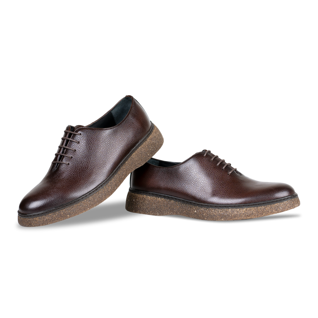 Peters: Richelieu Homme - Cuir Marron