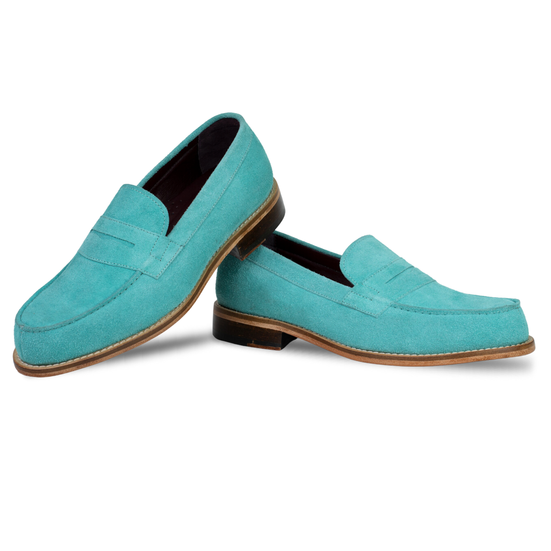 Beverley: Mocassin Homme - Daim Tiffany