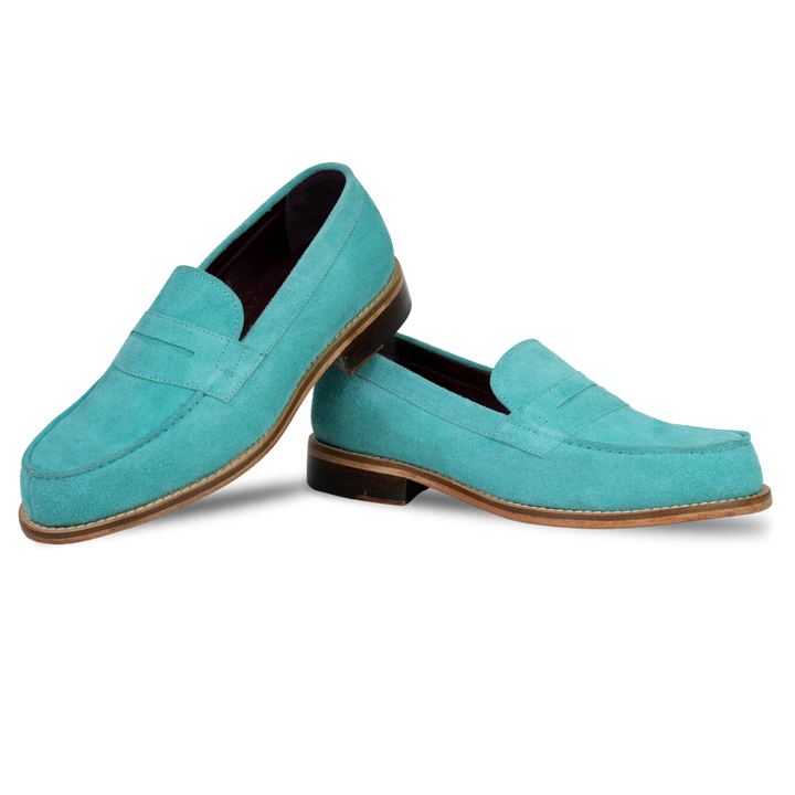 Beverley: Mocassin Homme - Daim Tiffany