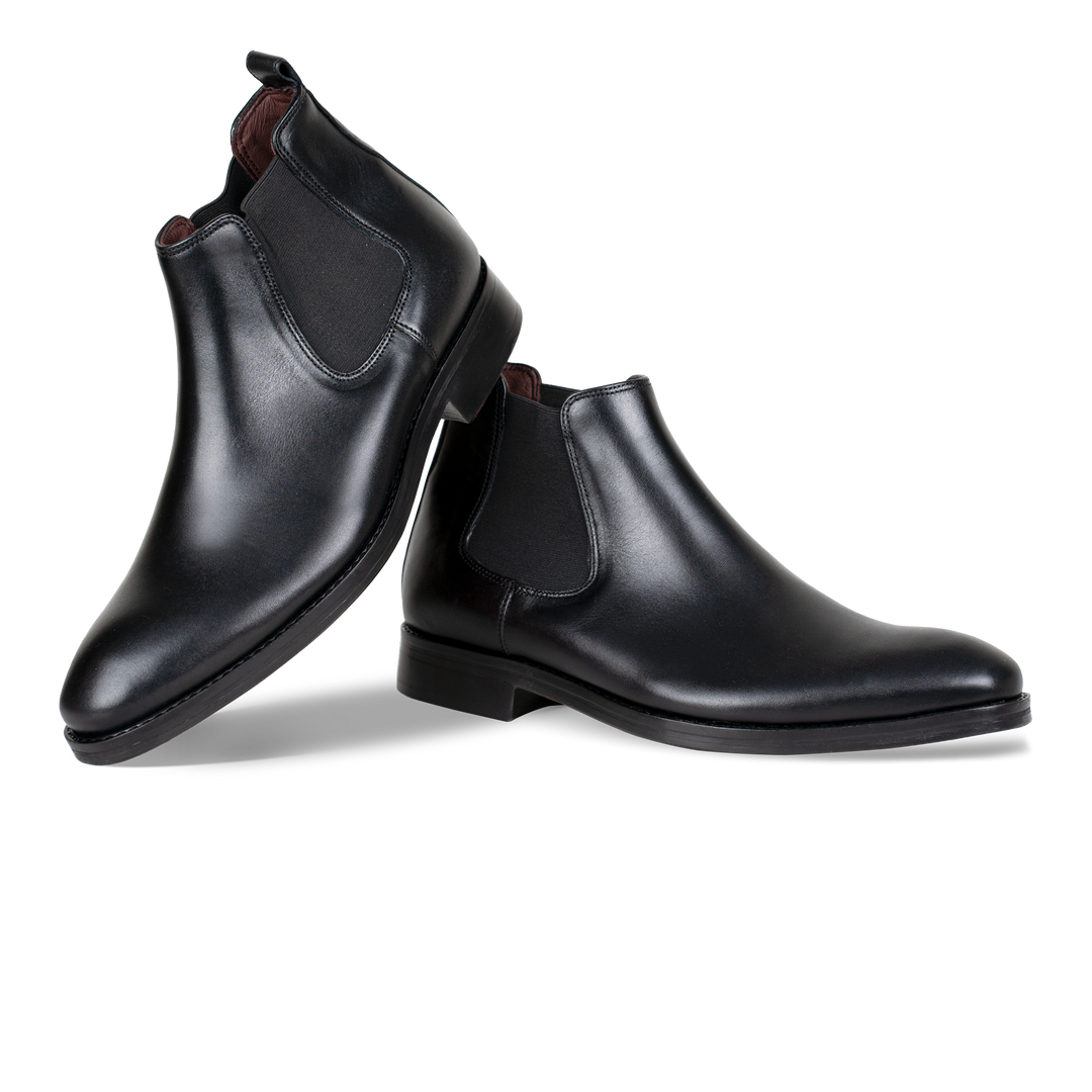 Brian: Chelsea Boots Homme - Cuir Noir