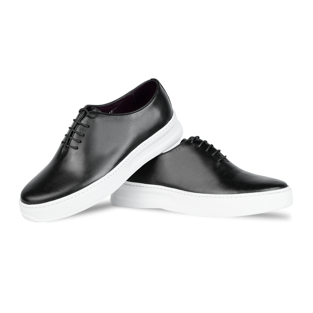 Kirk: Sneakers Homme - Cuir Noir