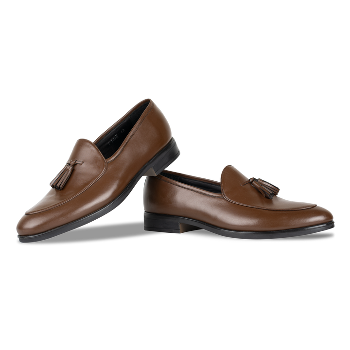 Hackney: Mocassin Homme - Cuir Marron