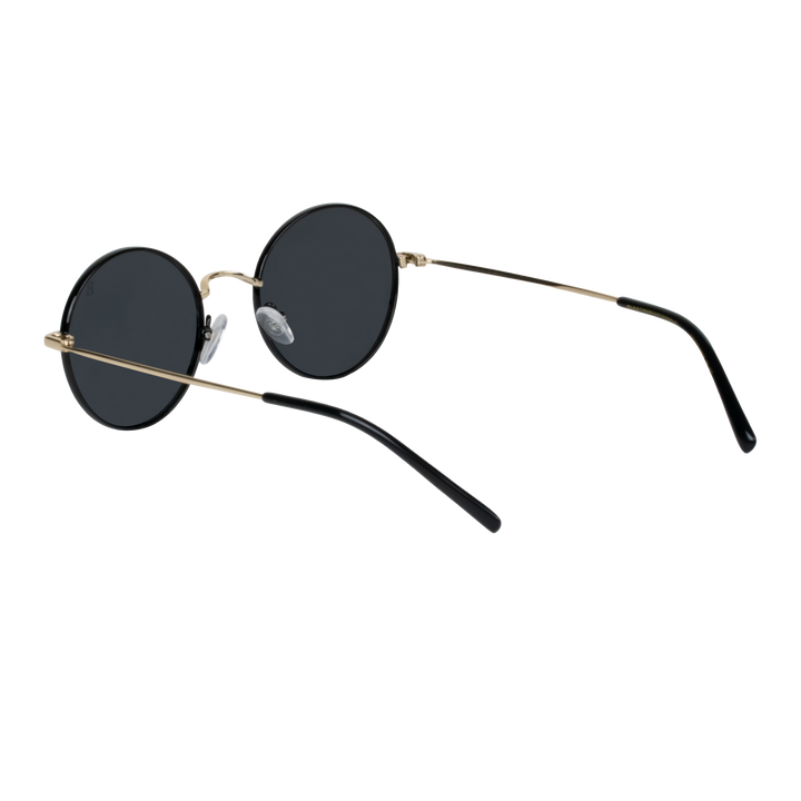 Globe S': Lunettes de soleil de luxe Noir Gold