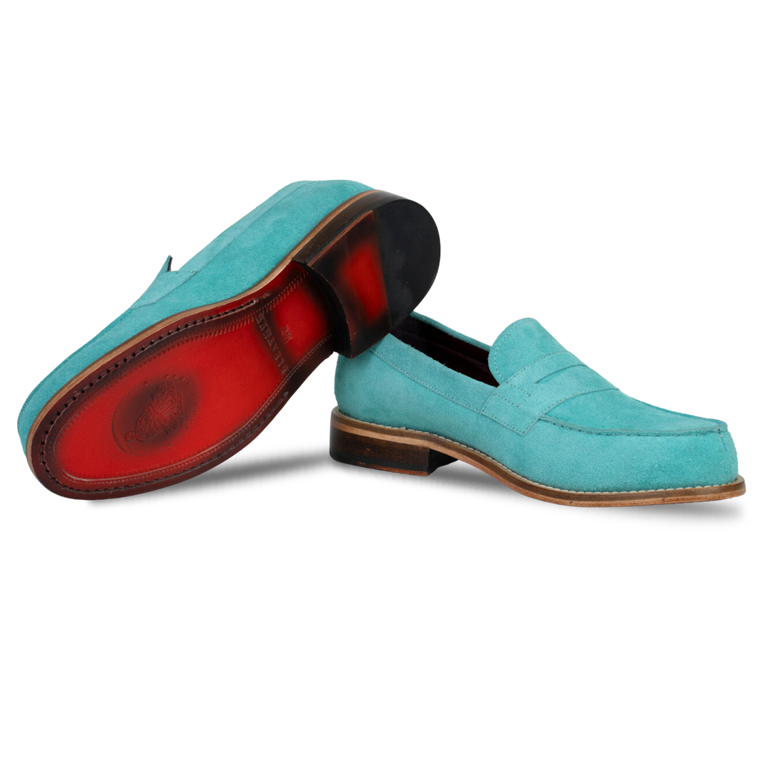 Beverley: Mocassin Homme - Daim Tiffany