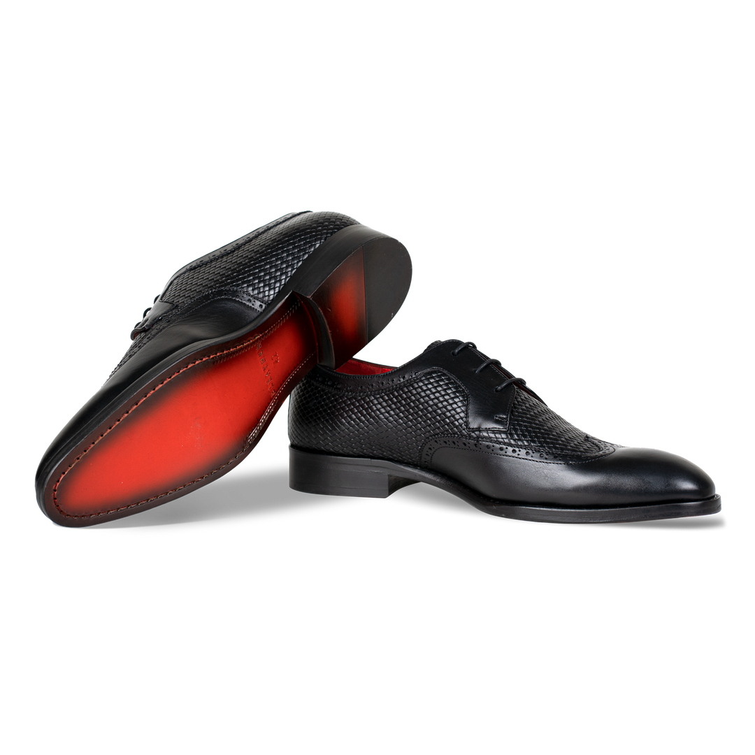 Carter: Derby Homme - Cuir Noir