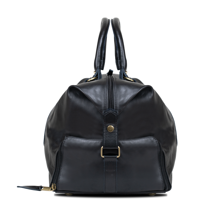 Imperial Essence: Sac de Voyage - Cuir Noir