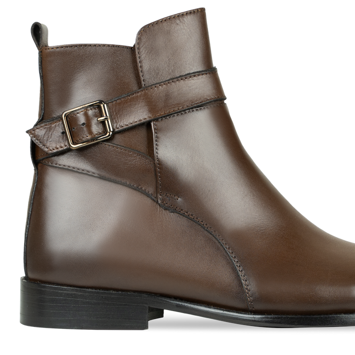 Conor: Bottes Homme - Cuir Marron