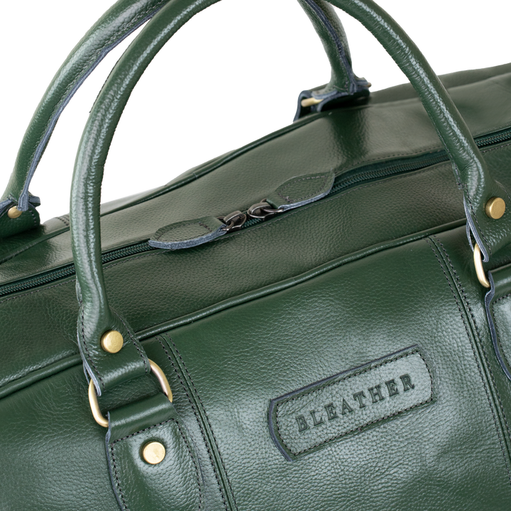 TheAristocrat: Sac de Voyage - Cuir Vert