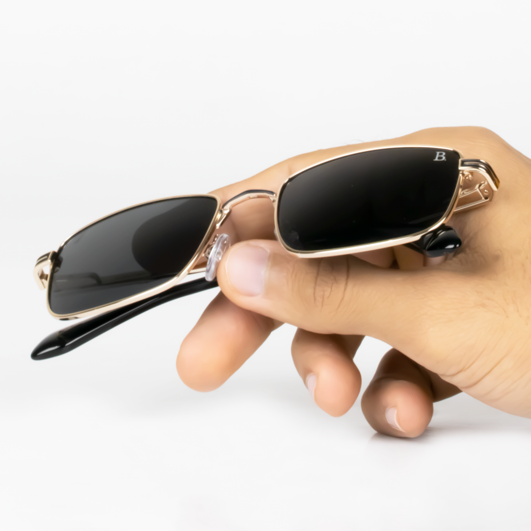 Astrova S': Lunettes de soleil de luxe Gold