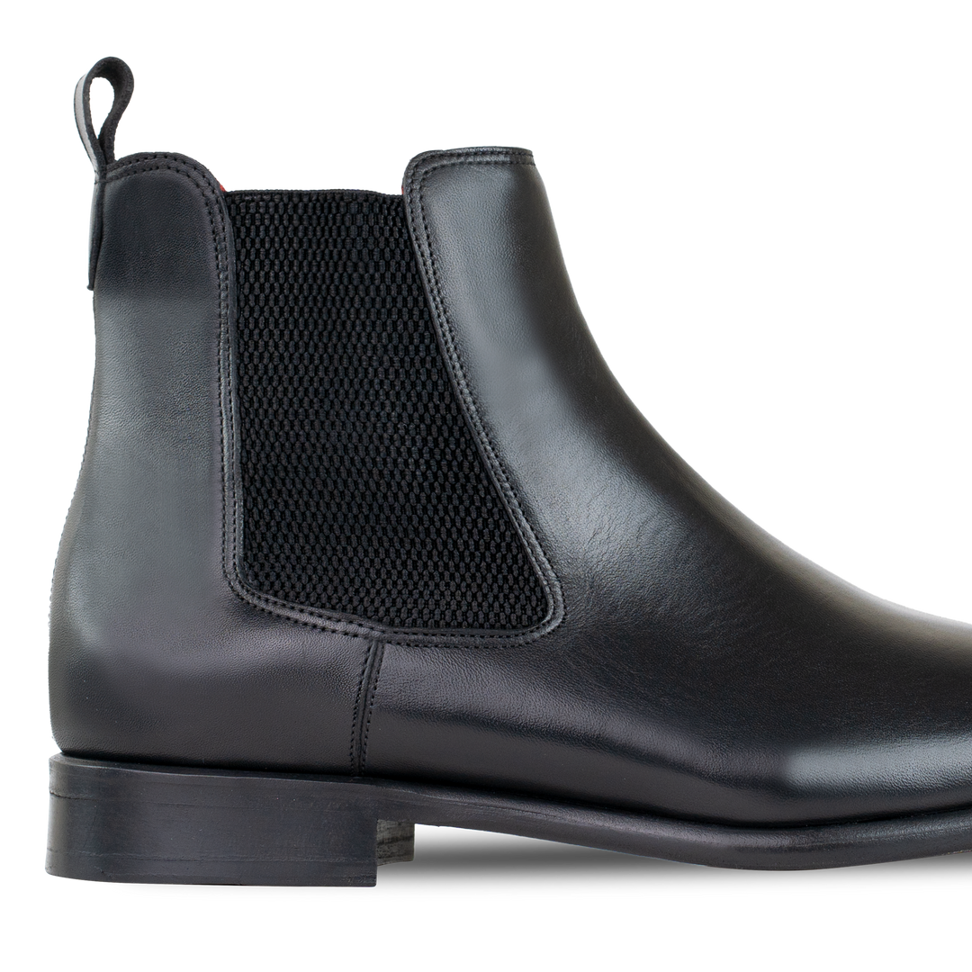 Alton: Chelsea Boots Homme - Cuir Noir