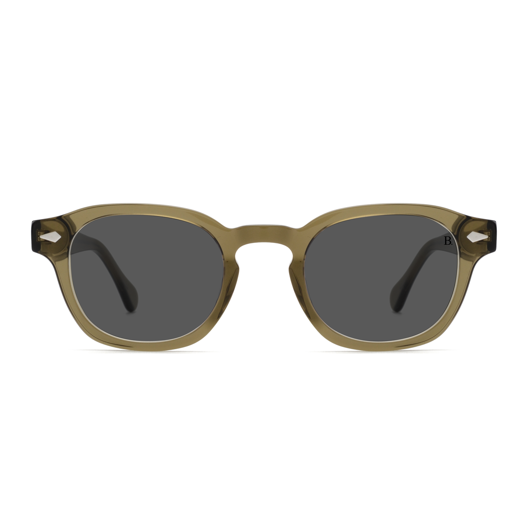 Ironwood: Lunettes de soleil de luxe Marron trans