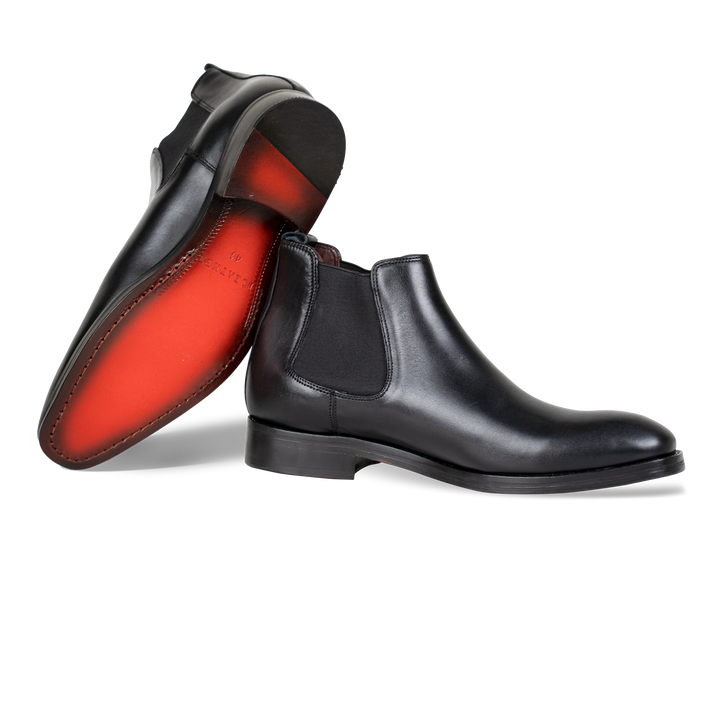 Brian: Chelsea Boots Homme - Cuir Noir