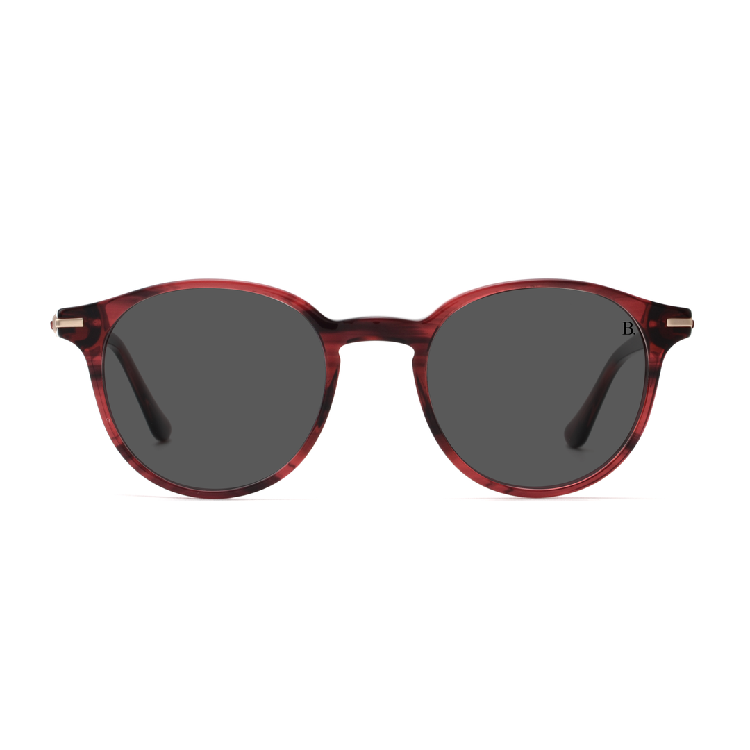 Bright: Lunettes de soleil de luxe Rouge