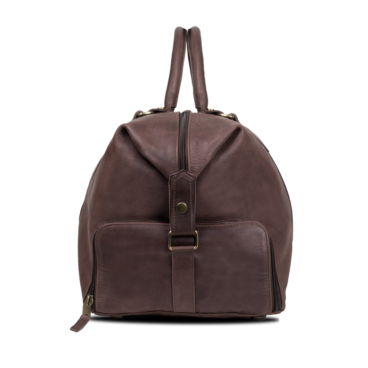 Imperial Essence: Sac de Voyage - Cuir Marron