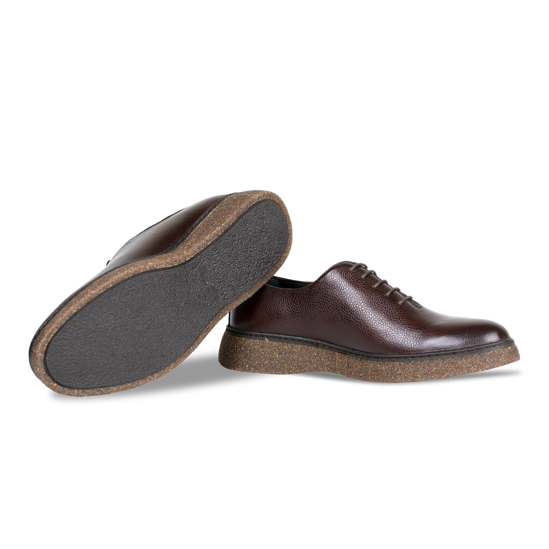 Peters: Richelieu Homme - Cuir Marron