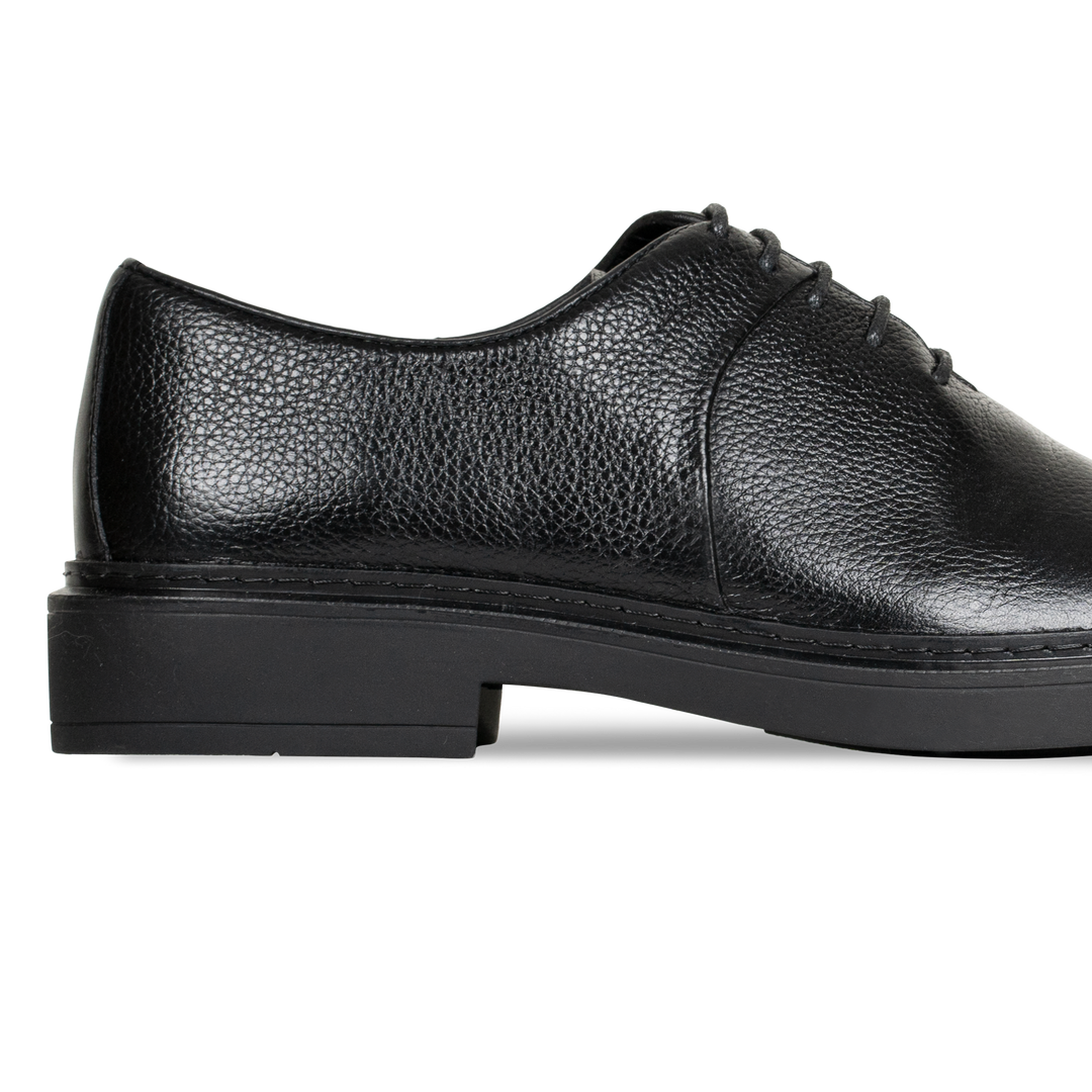 Edouard: Richelieu Homme - Cuir Noir