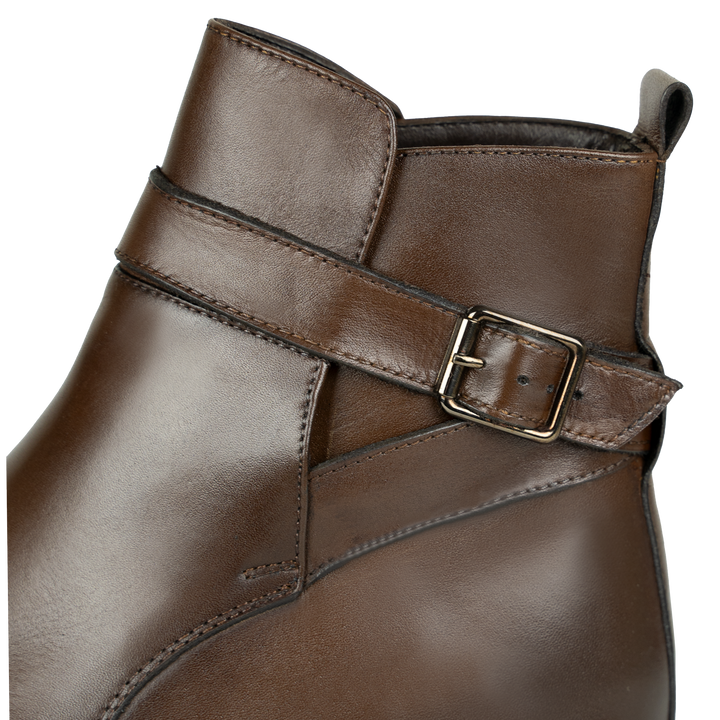 Conor: Bottes Homme - Cuir Marron