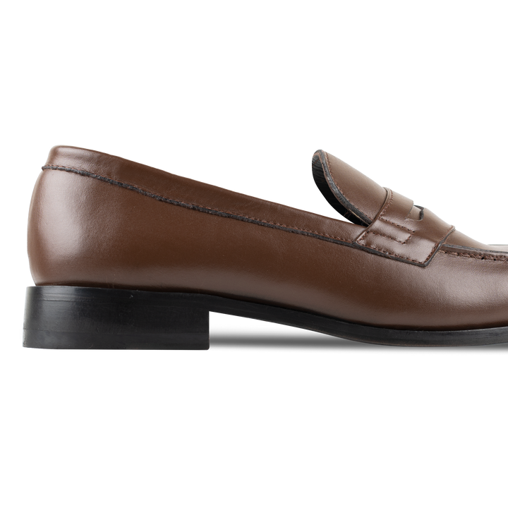 Beverley: Mocassin Homme - Cuir Marron