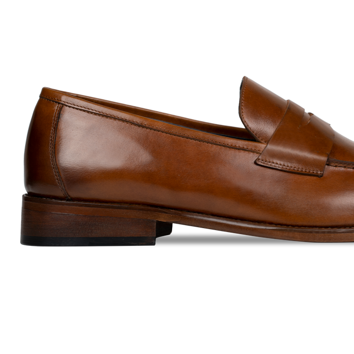 Andrew: Mocassin Homme - Cuir Marron