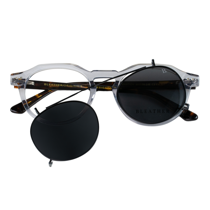 Bastion: Lunettes à clips de luxe Transparent