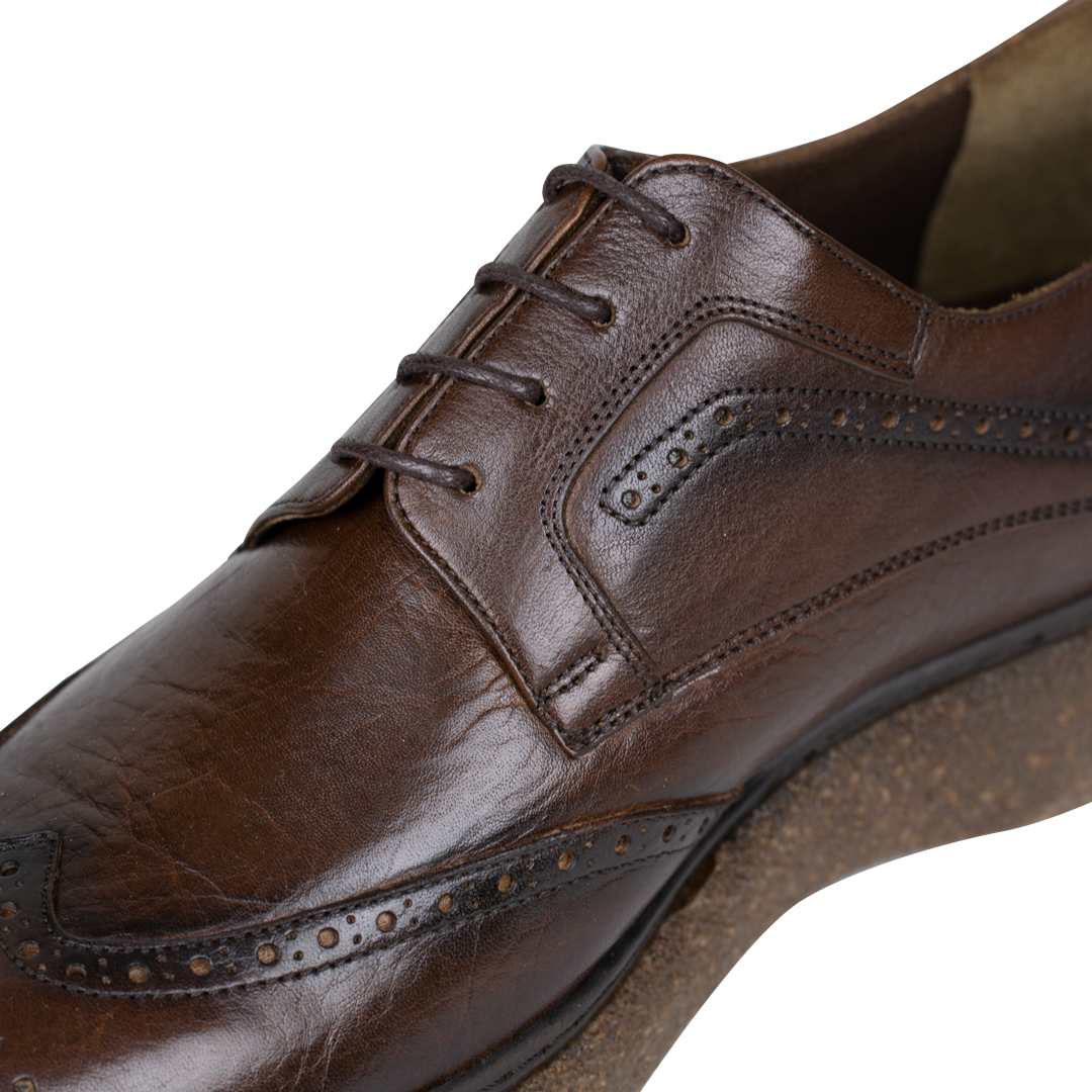 Parker: Derby Homme - Cuir Marron