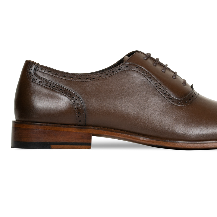 Lewis: Richelieu Homme - Cuir Marron