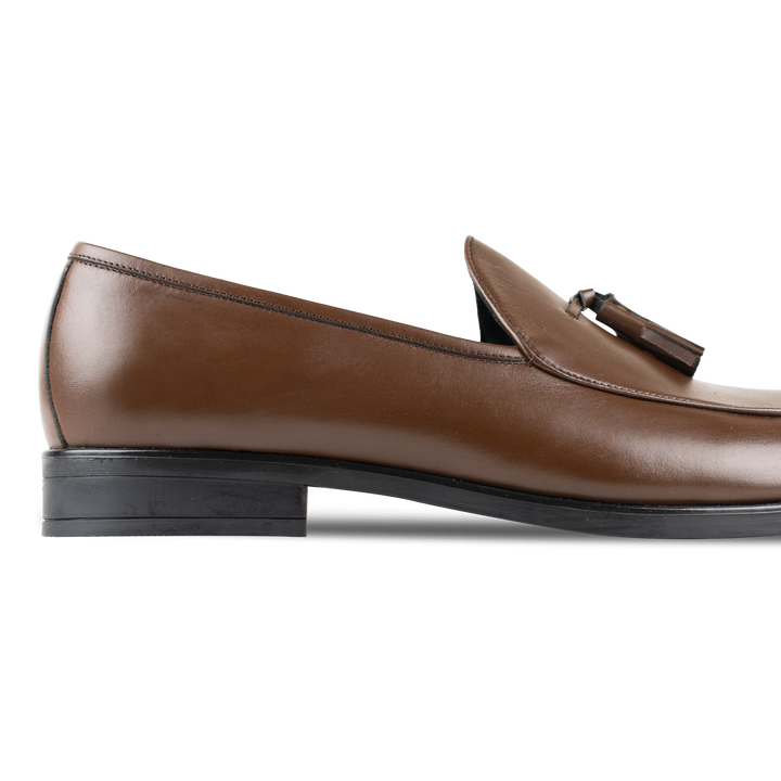 Hackney: Mocassin Homme - Cuir Marron