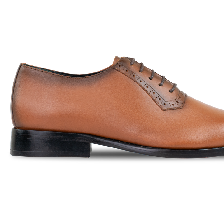 Branson: Richelieu Homme - Cuir Cognac