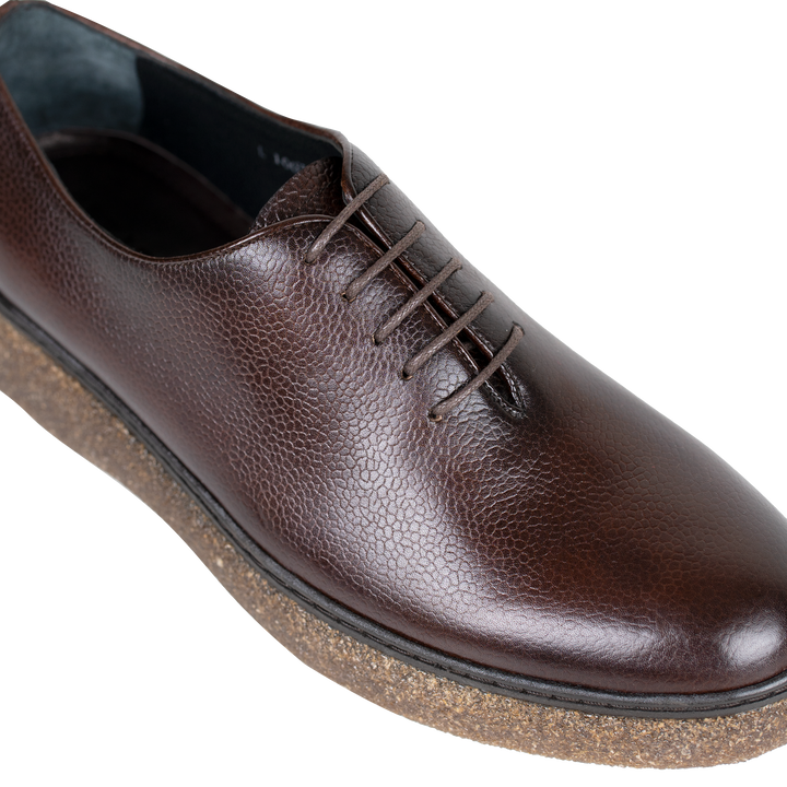 Peters: Richelieu Homme - Cuir Marron