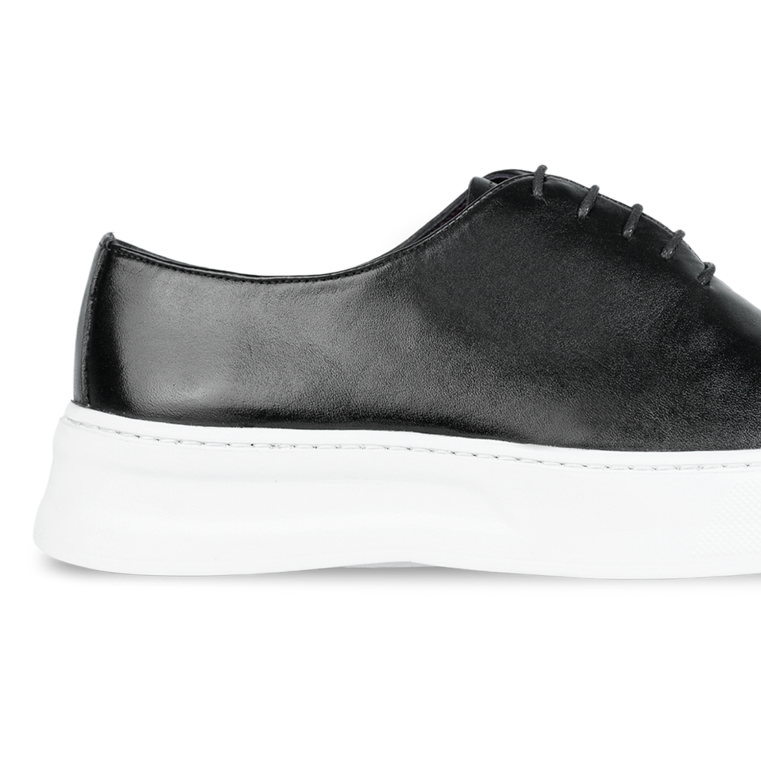 Kirk: Sneakers Homme - Cuir Noir