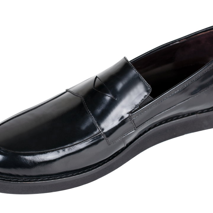 Molow: Mocassin Homme - Cuir Noir