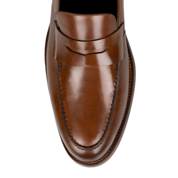 Andrew: Mocassin Homme - Cuir Marron