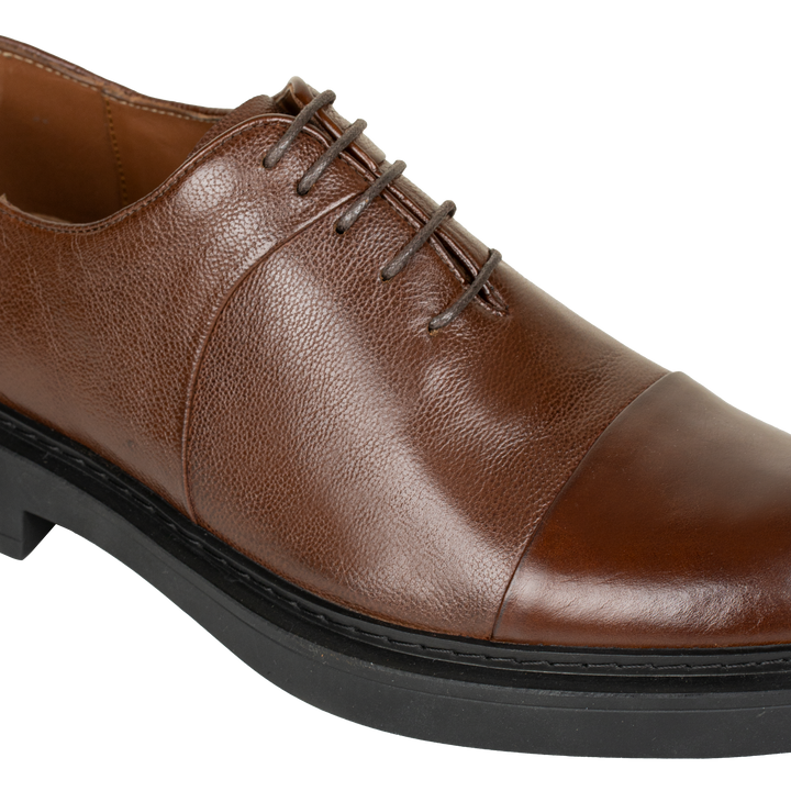 Edouard: Richelieu Homme - Cuir Marron