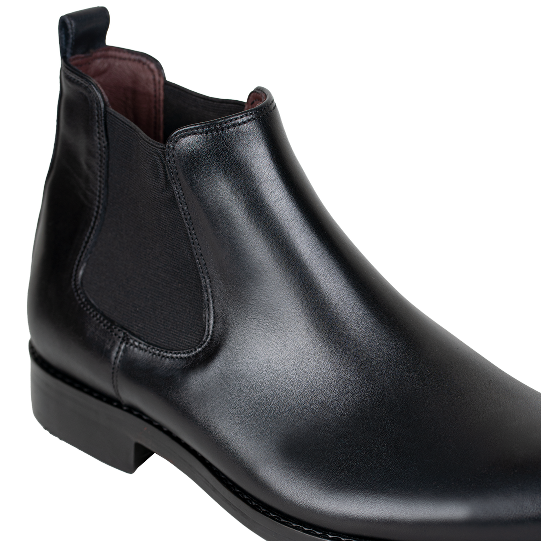 Brian: Chelsea Boots Homme - Cuir Noir