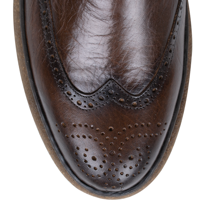 Parker: Derby Homme - Cuir Marron