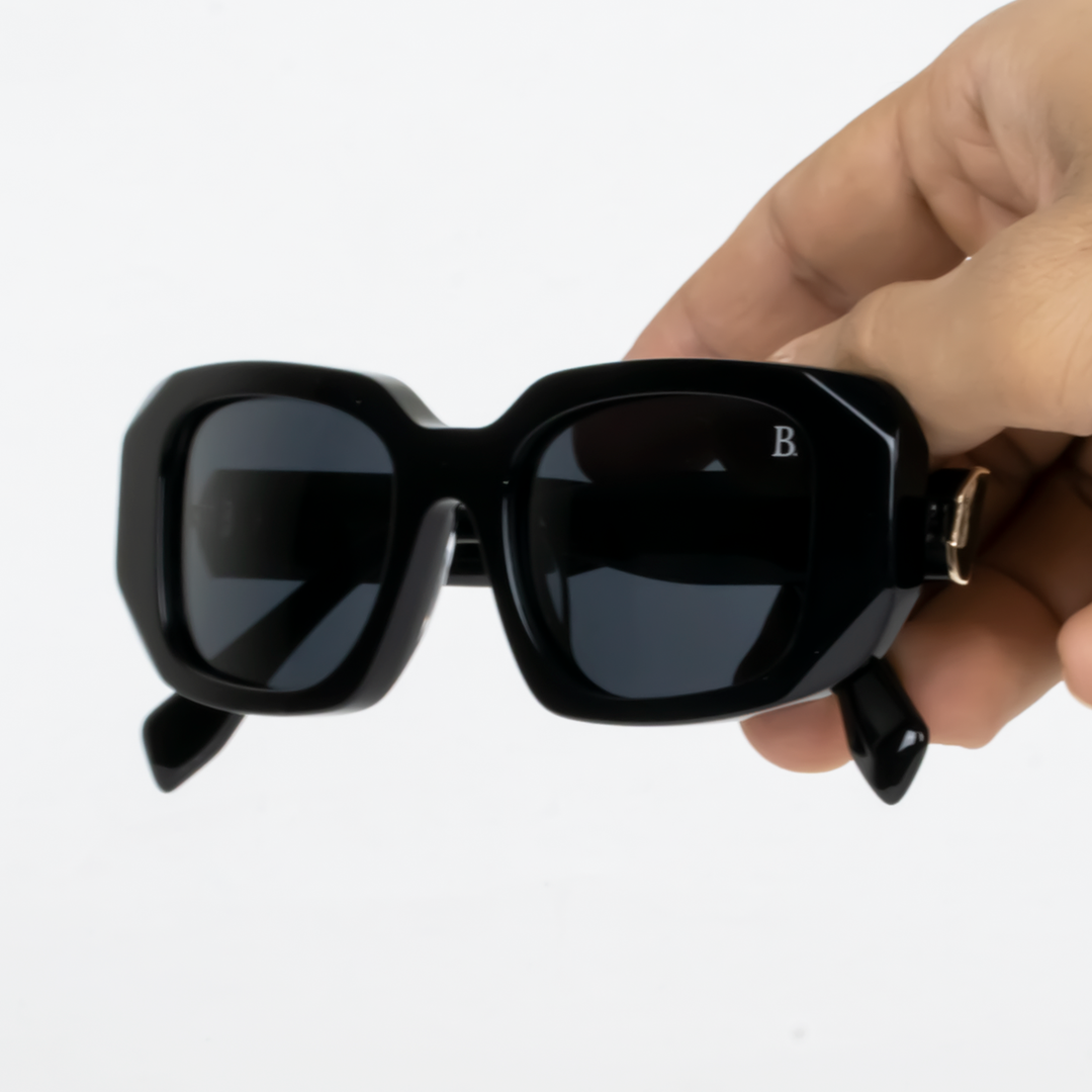 Iconic: Lunettes de soleil de luxe Noir