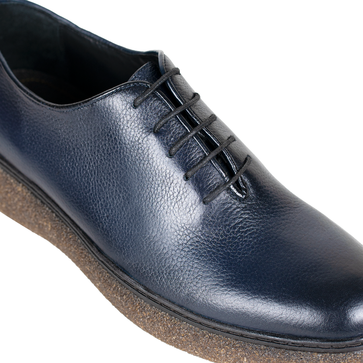 Peters: Richelieu Homme - Cuir Bleu