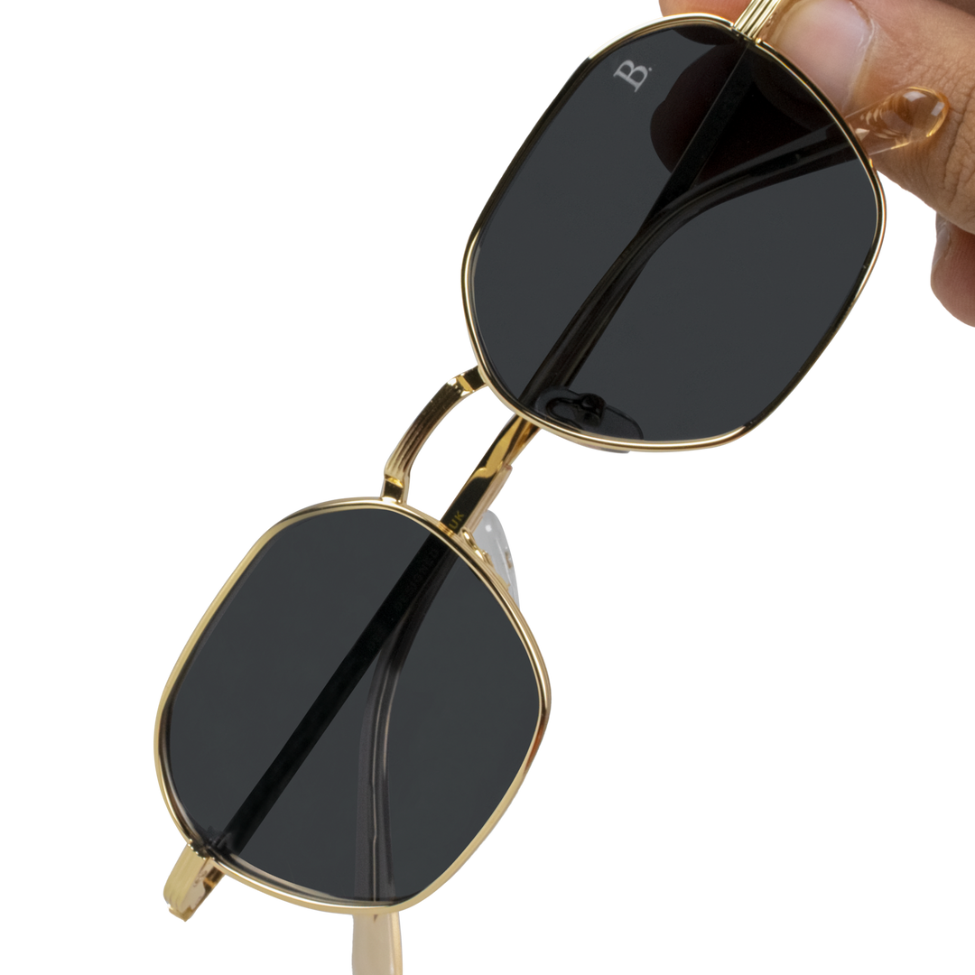 Luminal S': Lunettes de soleil de luxe Gold