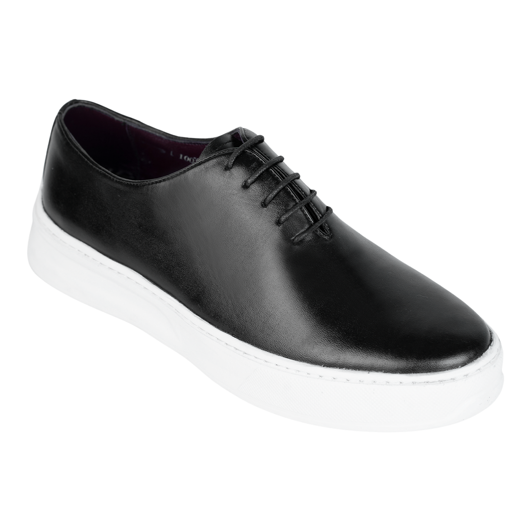 Kirk: Sneakers Homme - Cuir Noir