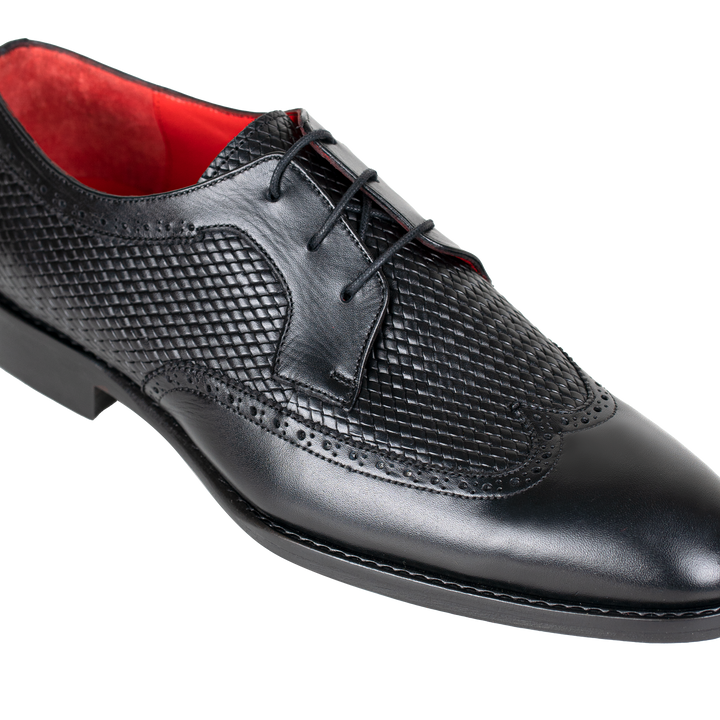 Carter: Derby Homme - Cuir Noir