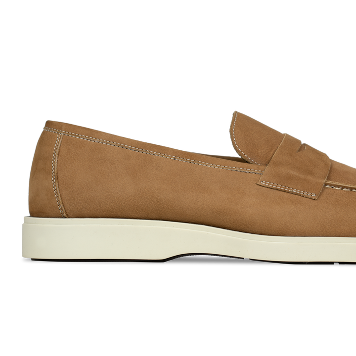 Alan: Mocassin Homme - Gomme Cognac