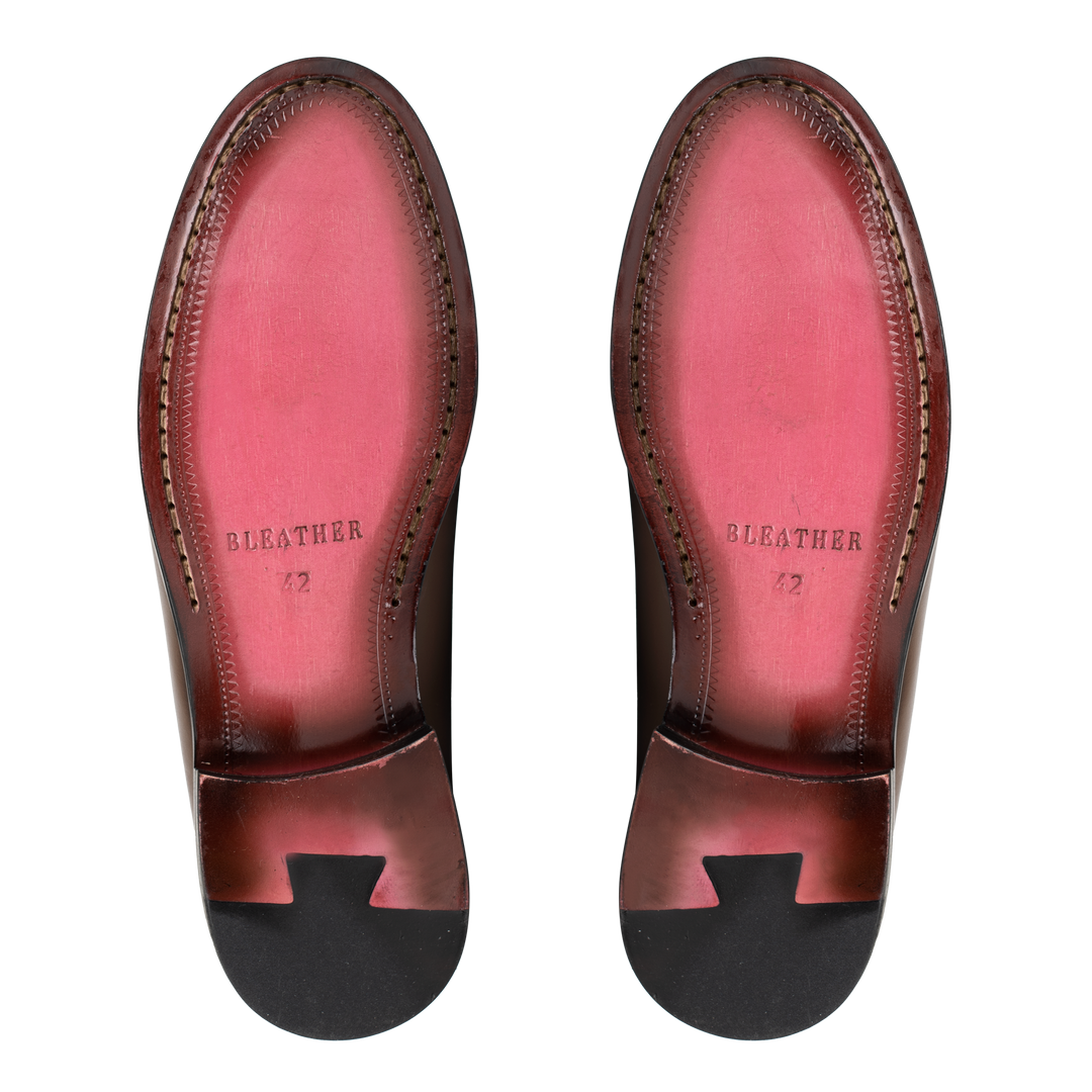 Beverley: Mocassin Homme - Cuir Marron