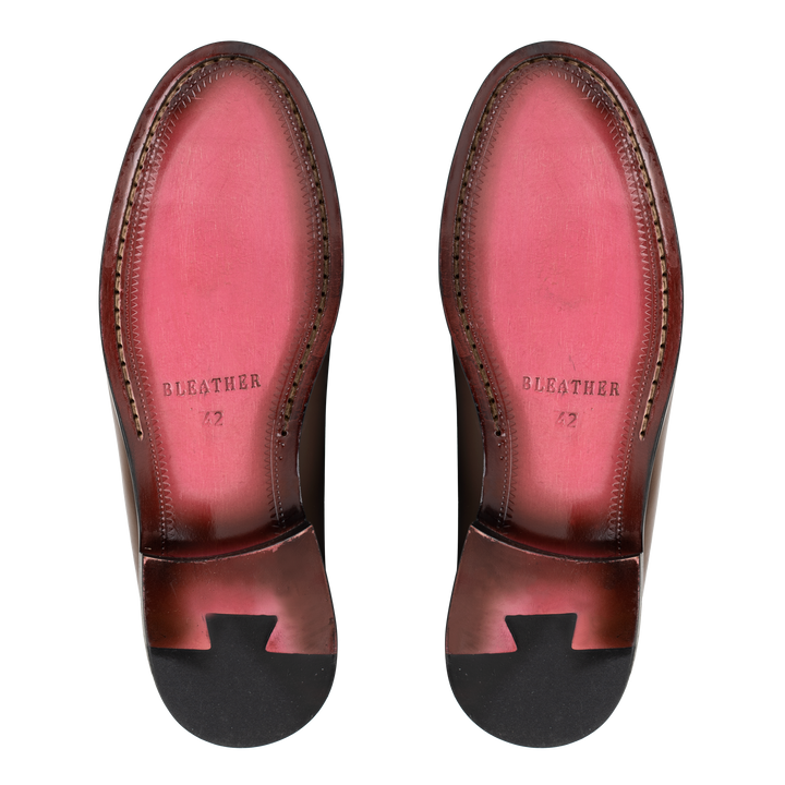 Beverley: Mocassin Homme - Cuir Marron