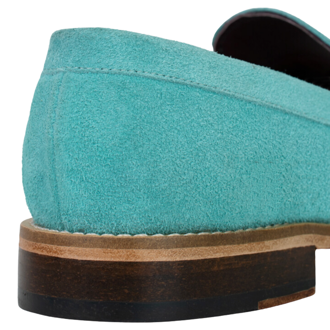 Beverley: Mocassin Homme - Daim Tiffany