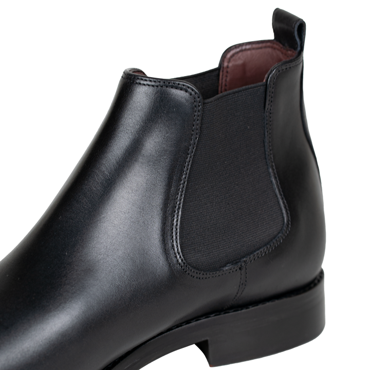 Brian: Chelsea Boots Homme - Cuir Noir