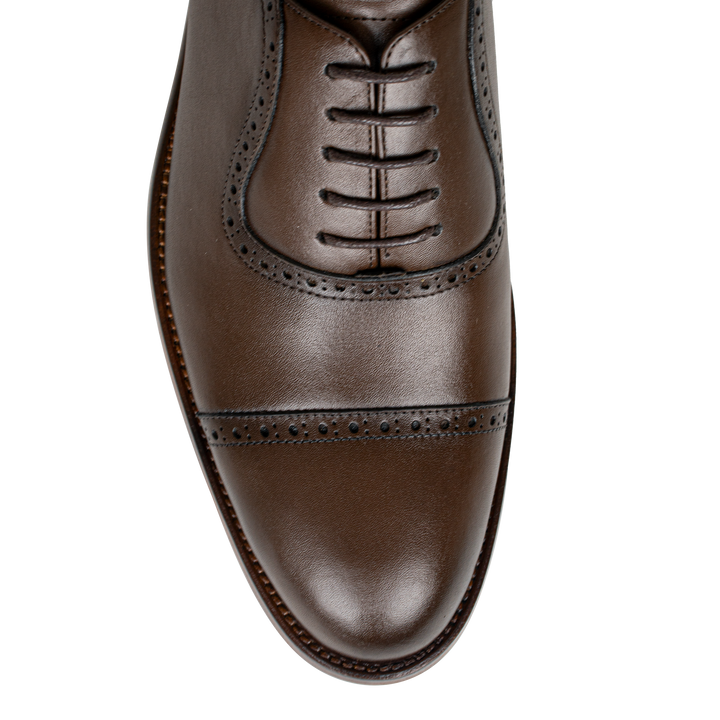 Lewis: Richelieu Homme - Cuir Marron