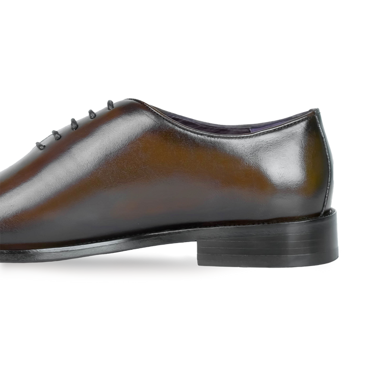 Pharrel: Richelieu Homme - Cuir Marron