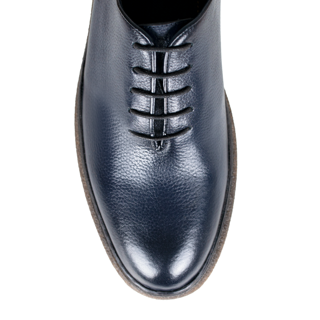 Peters: Richelieu Homme - Cuir Bleu