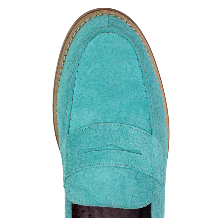 Beverley: Mocassin Homme - Daim Tiffany